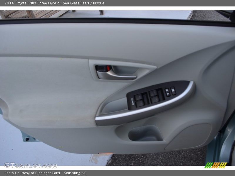 Sea Glass Pearl / Bisque 2014 Toyota Prius Three Hybrid
