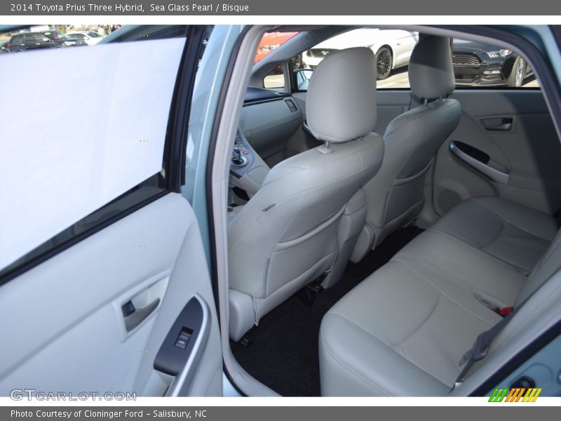 Sea Glass Pearl / Bisque 2014 Toyota Prius Three Hybrid