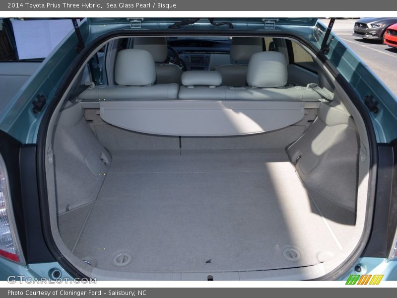 Sea Glass Pearl / Bisque 2014 Toyota Prius Three Hybrid