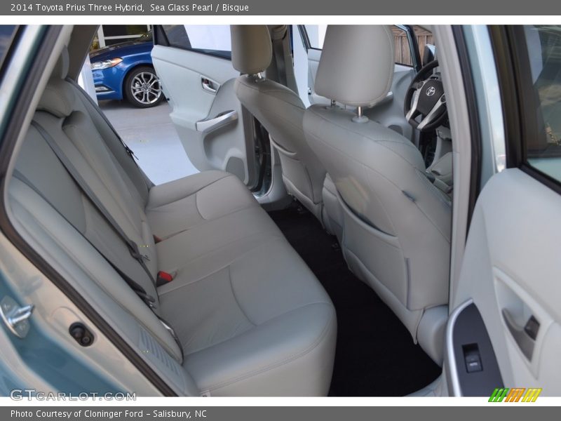 Sea Glass Pearl / Bisque 2014 Toyota Prius Three Hybrid