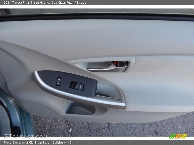 Sea Glass Pearl / Bisque 2014 Toyota Prius Three Hybrid