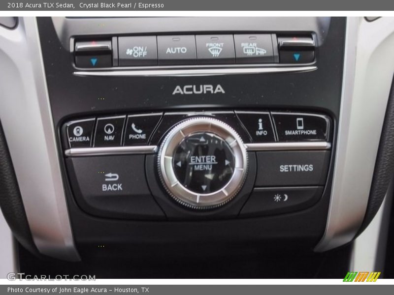 Crystal Black Pearl / Espresso 2018 Acura TLX Sedan
