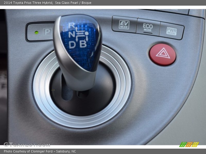 Sea Glass Pearl / Bisque 2014 Toyota Prius Three Hybrid