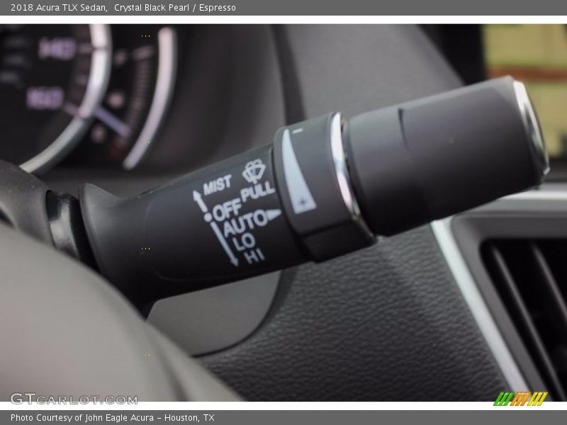 Crystal Black Pearl / Espresso 2018 Acura TLX Sedan