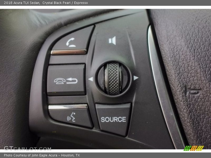 Crystal Black Pearl / Espresso 2018 Acura TLX Sedan