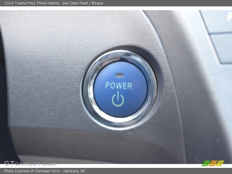 Sea Glass Pearl / Bisque 2014 Toyota Prius Three Hybrid