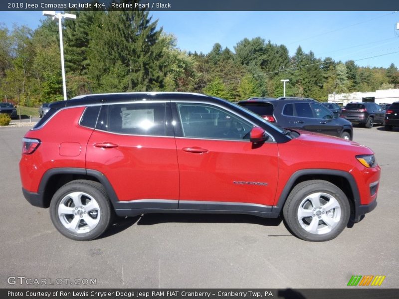 Redline Pearl / Black 2018 Jeep Compass Latitude 4x4