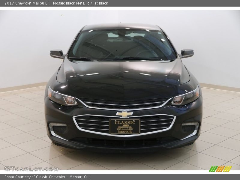Mosaic Black Metallic / Jet Black 2017 Chevrolet Malibu LT