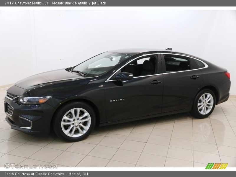 Mosaic Black Metallic / Jet Black 2017 Chevrolet Malibu LT