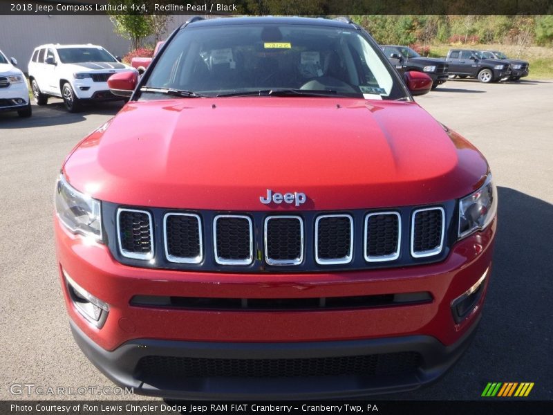 Redline Pearl / Black 2018 Jeep Compass Latitude 4x4