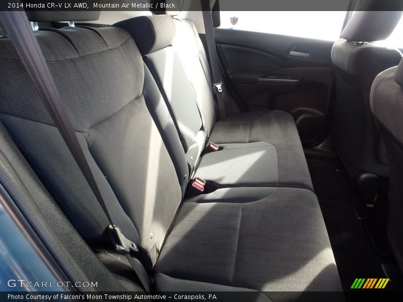 Mountain Air Metallic / Black 2014 Honda CR-V LX AWD