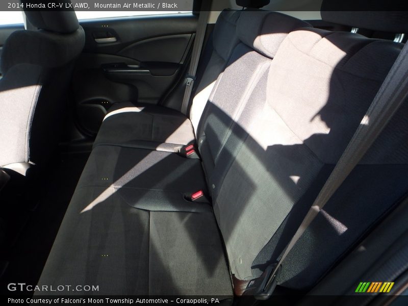 Mountain Air Metallic / Black 2014 Honda CR-V LX AWD