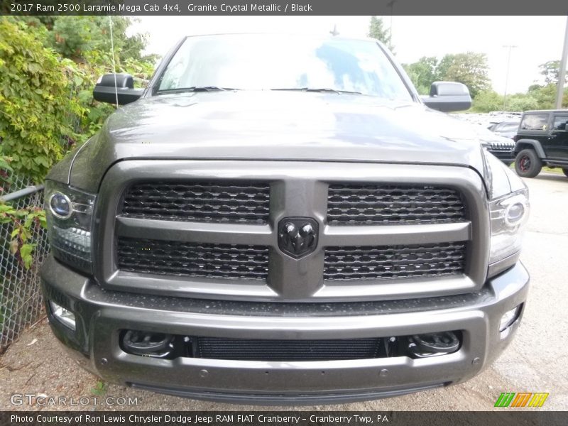 Granite Crystal Metallic / Black 2017 Ram 2500 Laramie Mega Cab 4x4