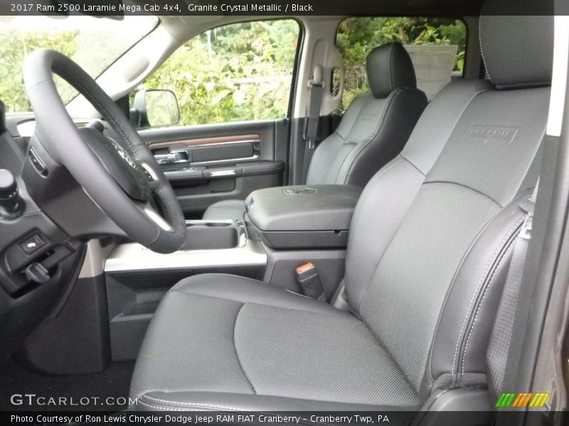 Granite Crystal Metallic / Black 2017 Ram 2500 Laramie Mega Cab 4x4