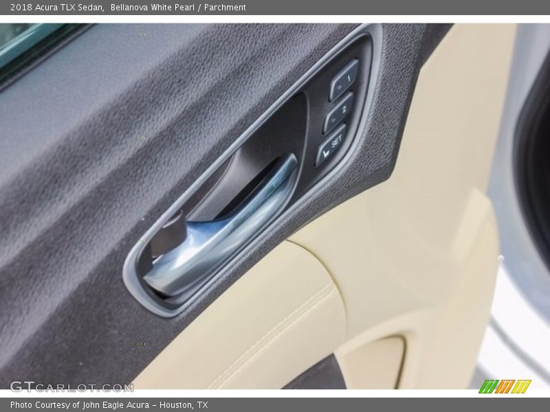 Bellanova White Pearl / Parchment 2018 Acura TLX Sedan