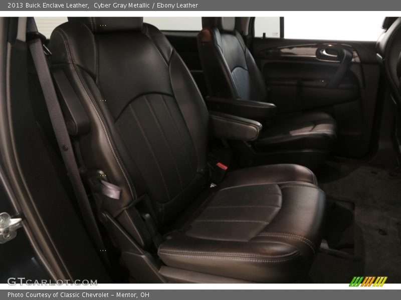 Cyber Gray Metallic / Ebony Leather 2013 Buick Enclave Leather