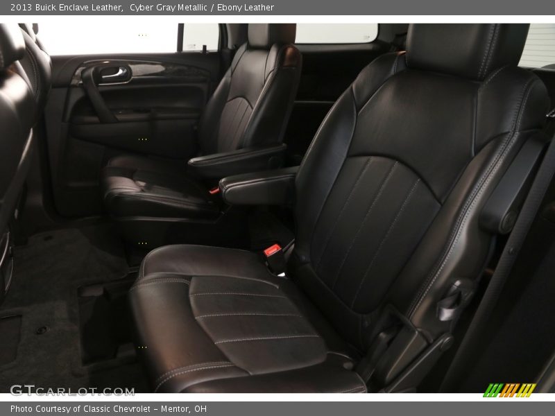 Cyber Gray Metallic / Ebony Leather 2013 Buick Enclave Leather