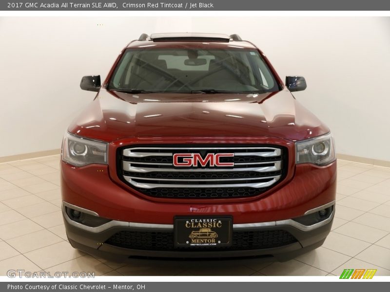 Crimson Red Tintcoat / Jet Black 2017 GMC Acadia All Terrain SLE AWD