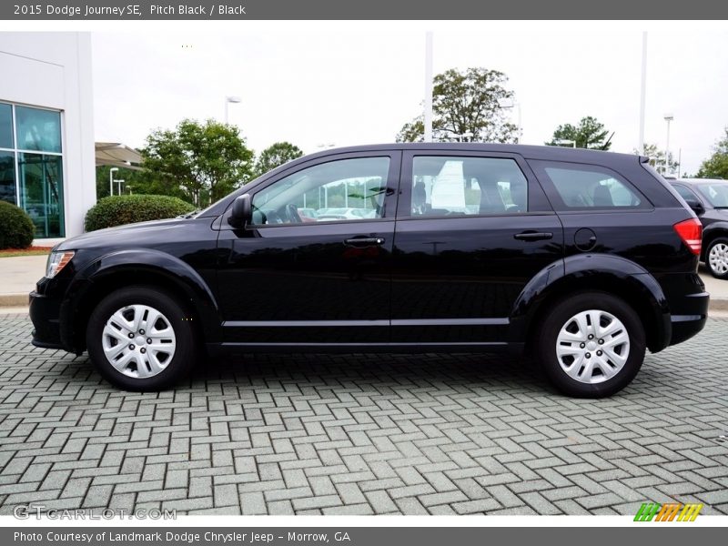 Pitch Black / Black 2015 Dodge Journey SE