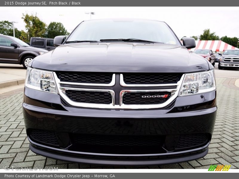 Pitch Black / Black 2015 Dodge Journey SE