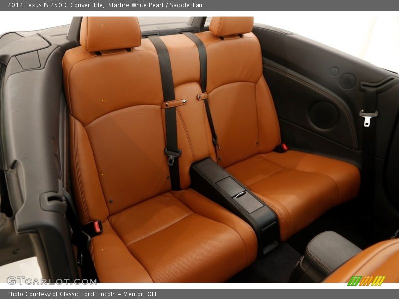 Starfire White Pearl / Saddle Tan 2012 Lexus IS 250 C Convertible