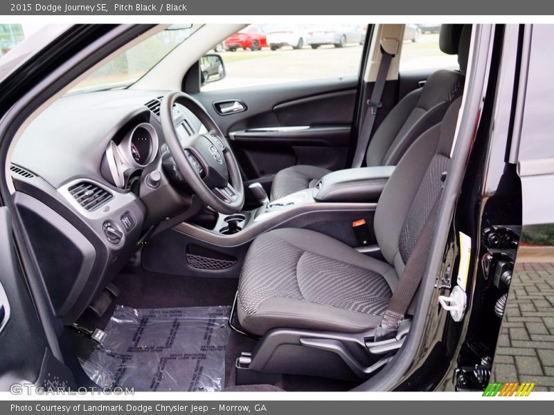 Pitch Black / Black 2015 Dodge Journey SE