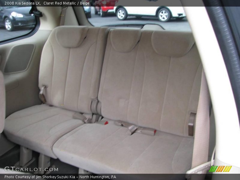 Claret Red Metallic / Beige 2008 Kia Sedona LX