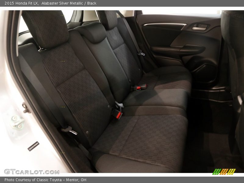 Alabaster Silver Metallic / Black 2015 Honda Fit LX