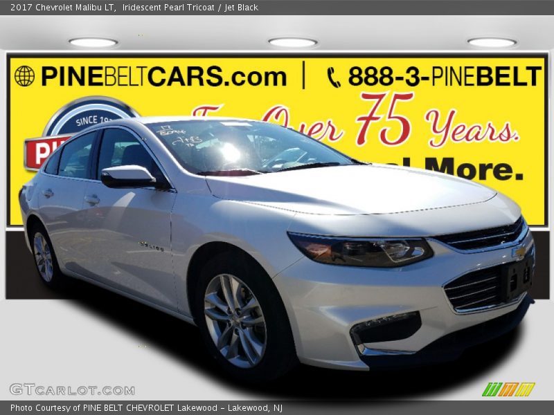 Iridescent Pearl Tricoat / Jet Black 2017 Chevrolet Malibu LT