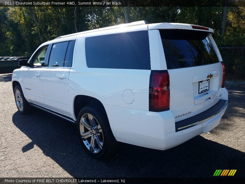 Summit White / Jet Black 2017 Chevrolet Suburban Premier 4WD