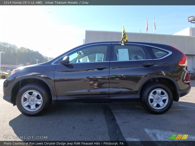 Urban Titanium Metallic / Gray 2014 Honda CR-V LX AWD