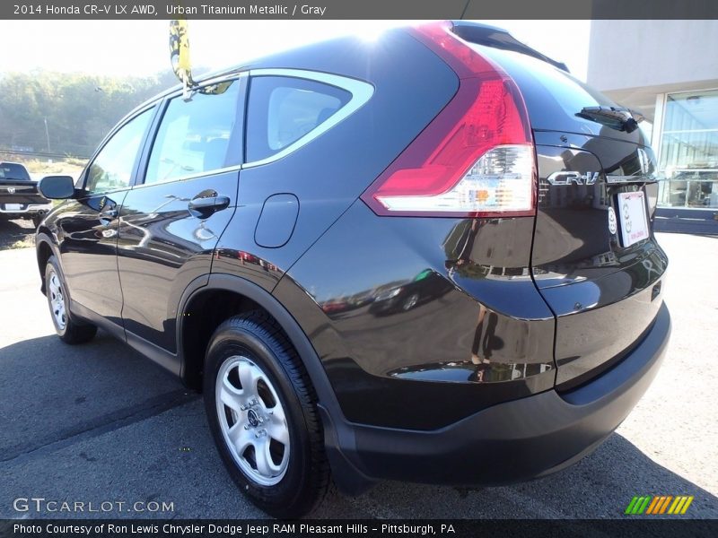 Urban Titanium Metallic / Gray 2014 Honda CR-V LX AWD