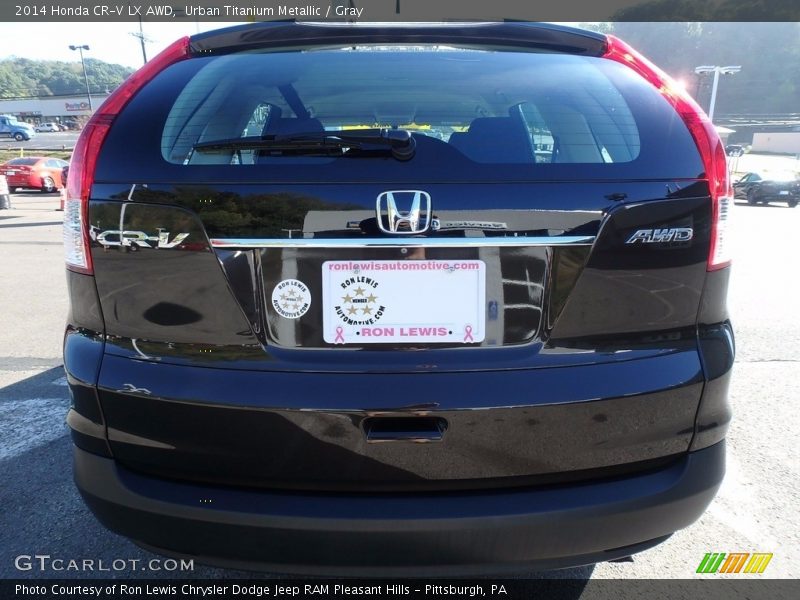 Urban Titanium Metallic / Gray 2014 Honda CR-V LX AWD