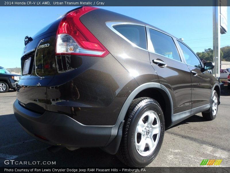 Urban Titanium Metallic / Gray 2014 Honda CR-V LX AWD