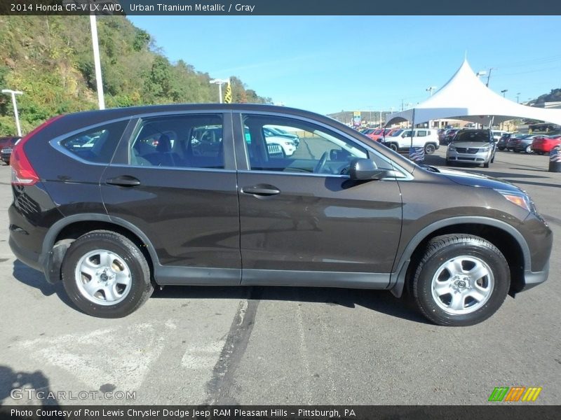 Urban Titanium Metallic / Gray 2014 Honda CR-V LX AWD