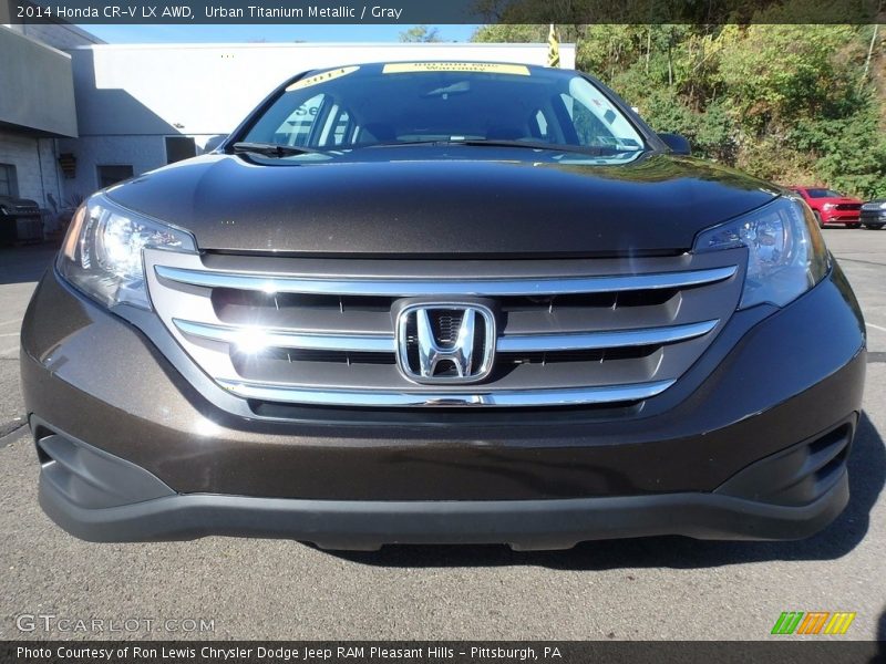 Urban Titanium Metallic / Gray 2014 Honda CR-V LX AWD