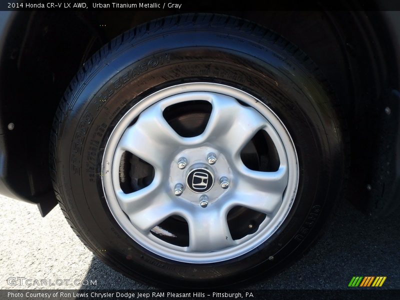 Urban Titanium Metallic / Gray 2014 Honda CR-V LX AWD