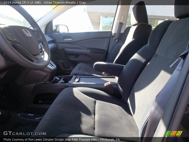 Urban Titanium Metallic / Gray 2014 Honda CR-V LX AWD