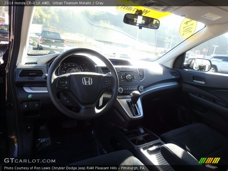 Urban Titanium Metallic / Gray 2014 Honda CR-V LX AWD