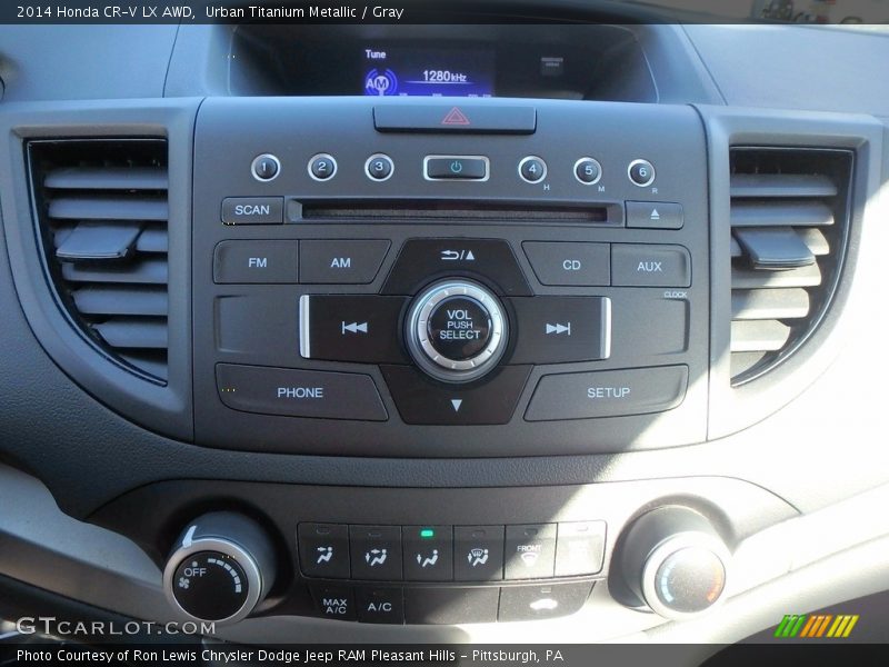 Urban Titanium Metallic / Gray 2014 Honda CR-V LX AWD
