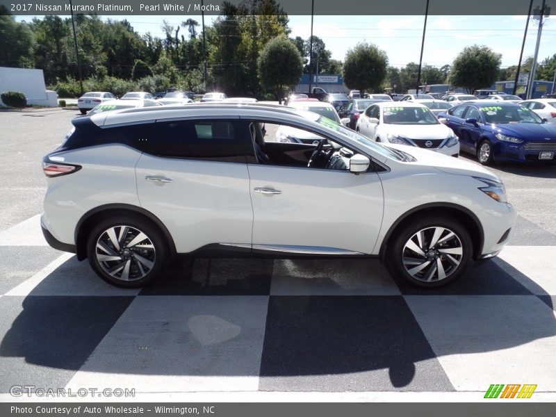 Pearl White / Mocha 2017 Nissan Murano Platinum