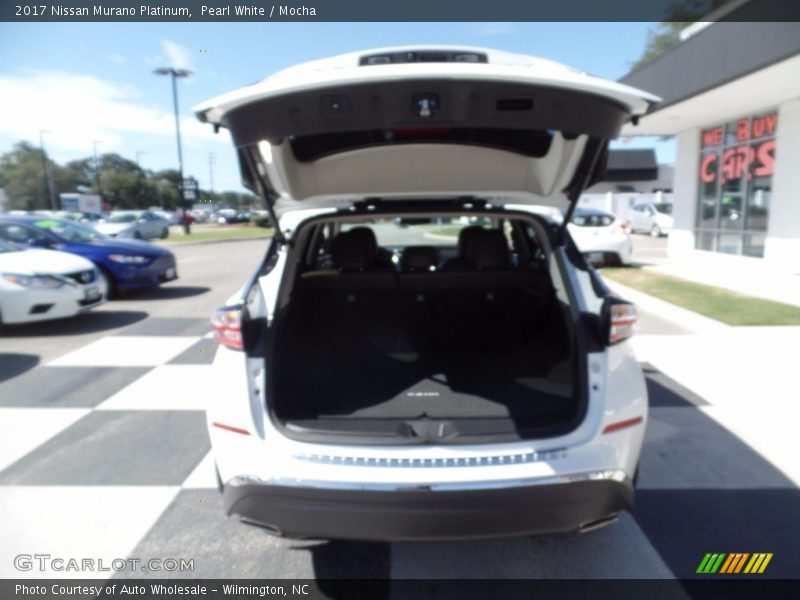 Pearl White / Mocha 2017 Nissan Murano Platinum