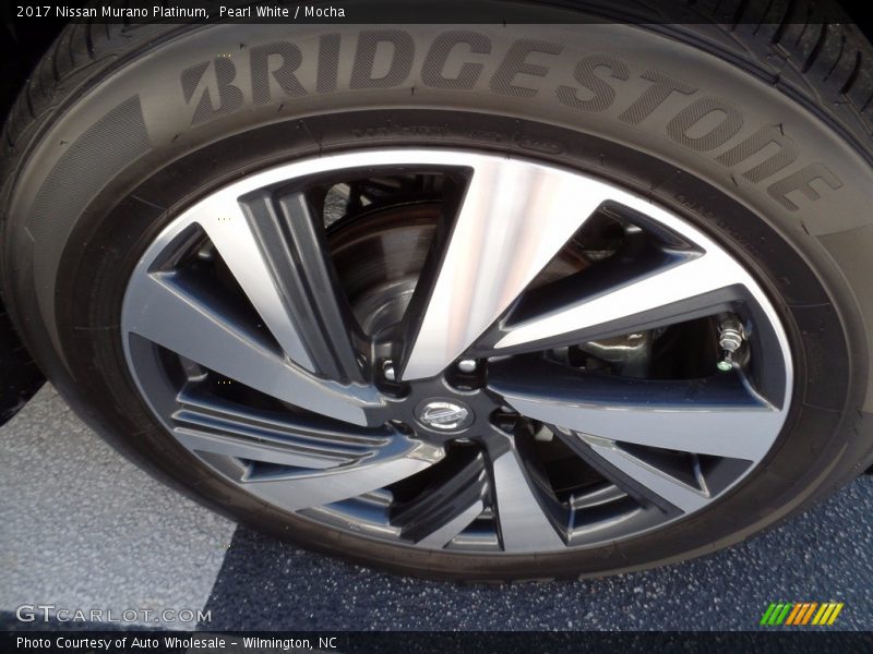 Pearl White / Mocha 2017 Nissan Murano Platinum