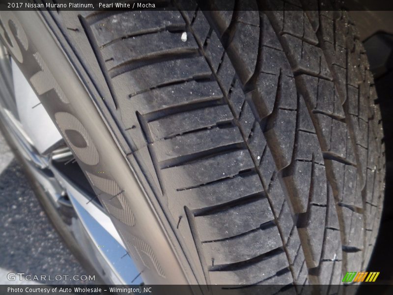 Pearl White / Mocha 2017 Nissan Murano Platinum
