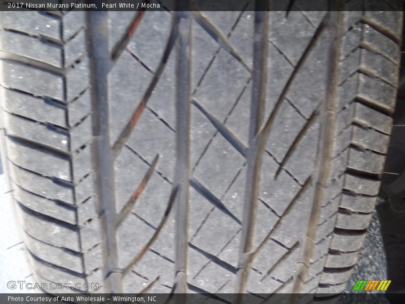 Pearl White / Mocha 2017 Nissan Murano Platinum