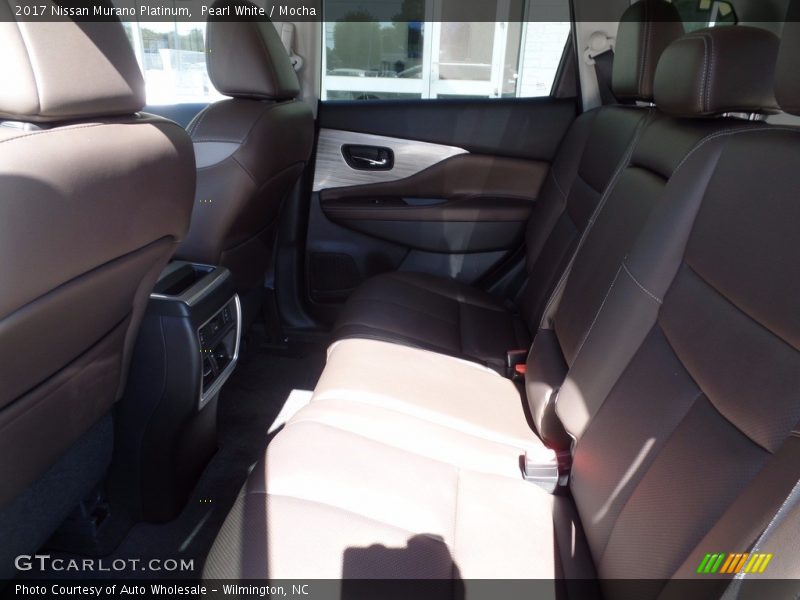 Pearl White / Mocha 2017 Nissan Murano Platinum