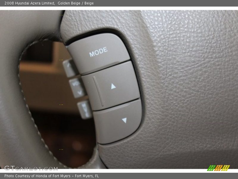 Golden Beige / Beige 2008 Hyundai Azera Limited