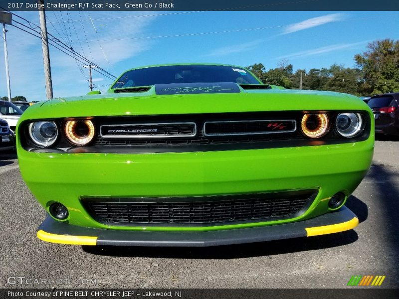 Green Go / Black 2017 Dodge Challenger R/T Scat Pack
