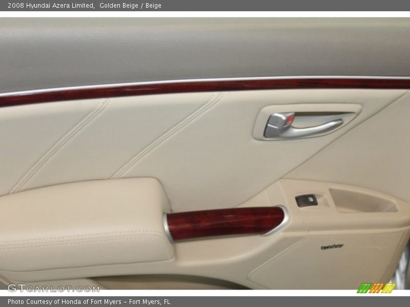 Golden Beige / Beige 2008 Hyundai Azera Limited