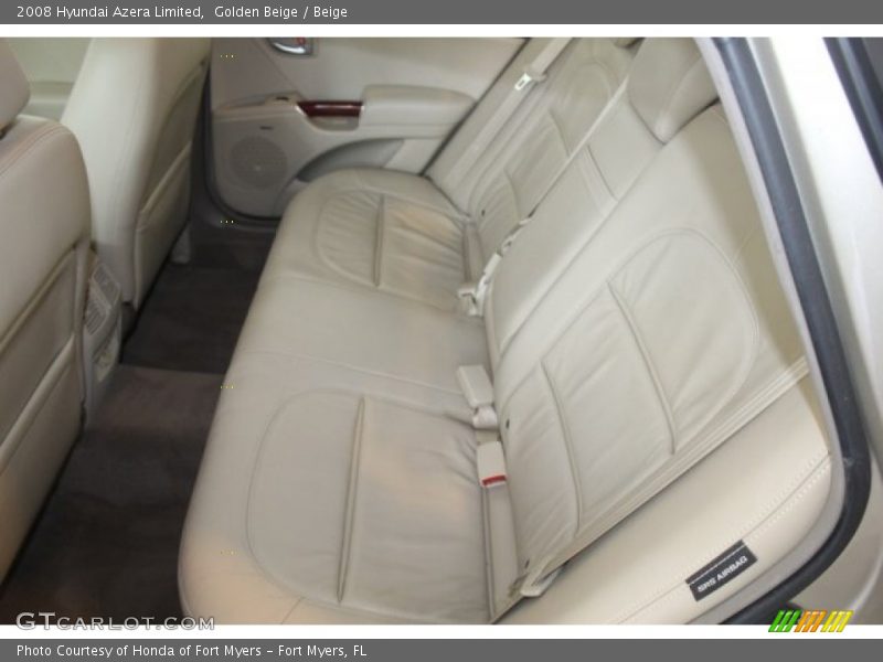 Golden Beige / Beige 2008 Hyundai Azera Limited